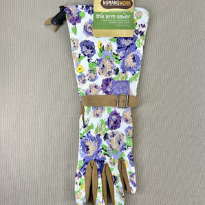 Arm Saver Gloves - Purple Floral