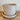 Rice Husk Planter with Saucer - Tan