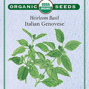 Herb Seeds - Italian Genovese Basil