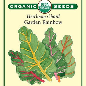 Veggie Seeds - Heirloom Rainbow Chard
