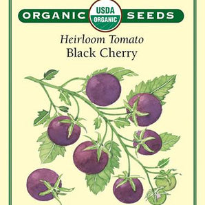 Veggie Seeds - Black Cherry Tomato