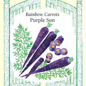 Veggie Seeds - Purple Sun Carrots